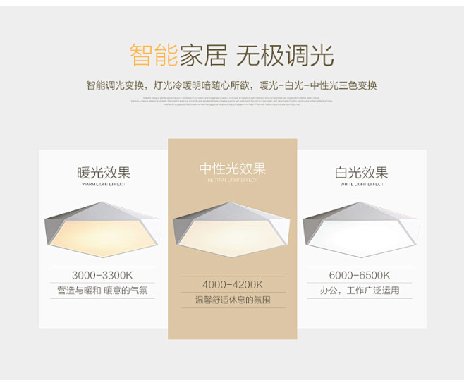超薄吸顶灯北欧几何led客厅灯大气简约现...
