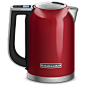 Amazon.com: KitchenAid KEK1722ER 1.7-Liter Electric Kettle with LED Display - Empire Red: Cordless Kettle With Warm Feature: Kitchen & Dining