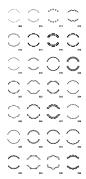 Logo Creator 系列一：Circles（300+Logo 圆形设计分层素材）