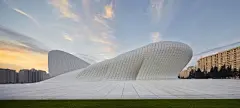 阿塞拜疆，巴库，阿利耶夫文化中心 / 扎哈·哈迪德建筑师事务所 - ArchGo!