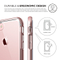 Amazon.com: elago iPhone 7 Case [Dualistic][Rose Gold] - [Premium Bumper][Dual Layer][Premium Hybrid Construction] – for iPhone 7: Cell Phones & Accessories