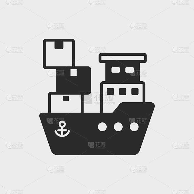 物流船图标
