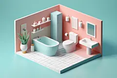 室内套图3D室内设计装修透视图模型