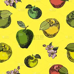 草图,苹果,墨水,动物手,农业,清新,纺织品,食品,熟的,壁纸