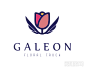 galeon花店logo设计