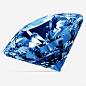 蓝色钻石png免抠素材_新图网 https://www.ixintu.com 宝石,彩钻,珠宝,珠宝素材,钻石,钻石元素