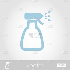 图标的喷雾瓶、 雾化器、 磨煤机、 喷雾器