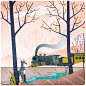 Yukon Train on Behance