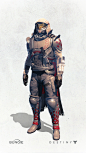 Destiny - House of Wolves - Hunter - Bloodassassin, Ian McIntosh : Here's some of the hunter gear I made for Destiny House of Wolves.