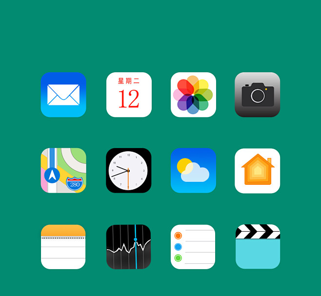 iOS桌面图标