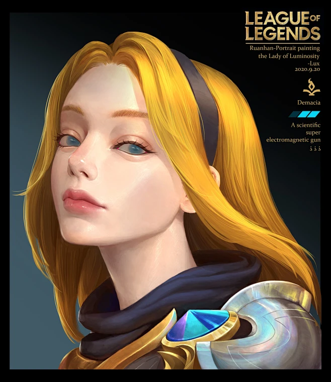 Lux-Portrait painting （Learn+ 03）-花瓣网