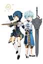#原神#行秋#重云#毛小鬼