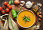 Fresh pumpkin soup and vegetable by Ekaterina Fedotova on 500px
