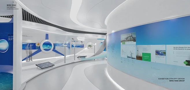 Exhibition Design Interior interior design showroom图片_展板 文化墙图片素材-花瓣网