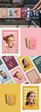 Mo? Package and Identity - Mindsparkle Mag : Beautiful identity and packaging created for the ice cream brand Mo? Ice Cream in Ukraine, created by Spiilka Design Büro.