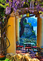 Wisteria Patio, Sorrento, Italy