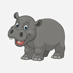 卡通河马高清素材 免费下载 页面网页 平面电商 创意素材 png素材