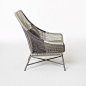 Huron Large Lounge Chair – Gray/Seal | west elm