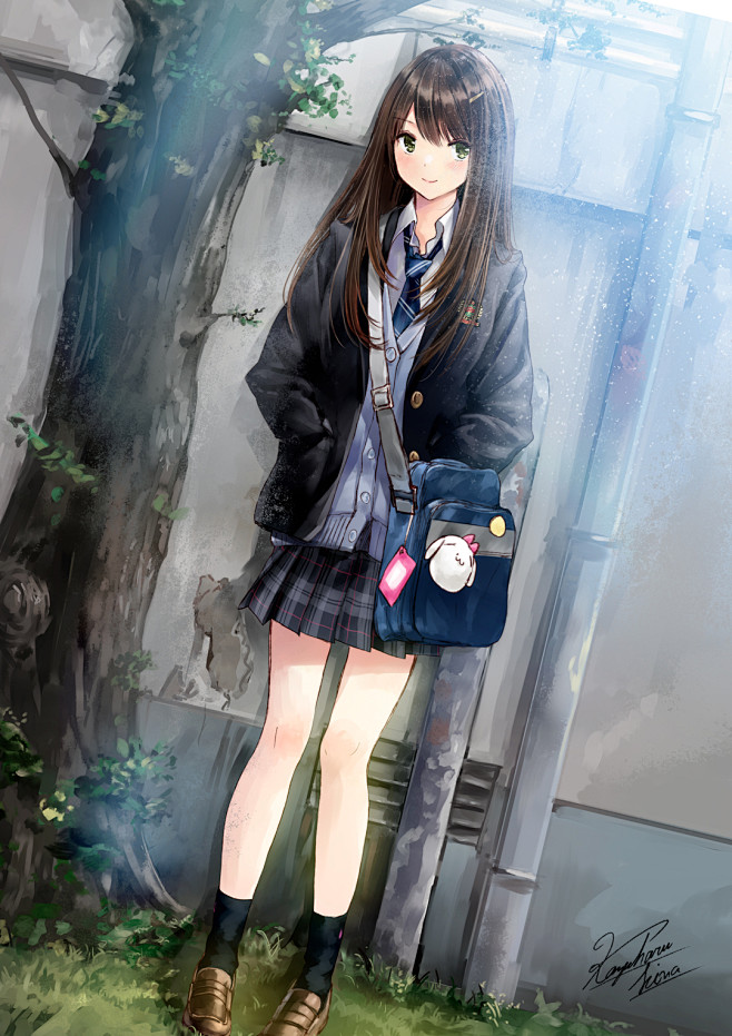 动漫1080x1528动漫女孩动漫原始角...