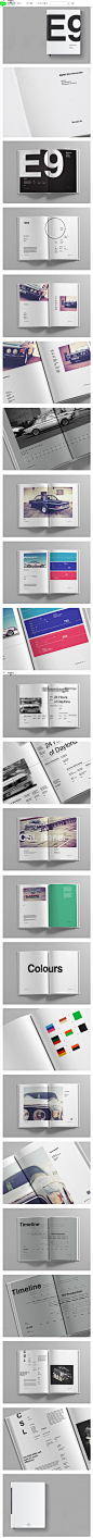 宝马BMW E9 Infomode 画册设计 DESIGN³设计创意 展示详情页 设计时代
