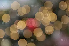 温暖的散焦光散焦