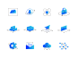 ICON for cloud platform design fast document security ca icon cloud