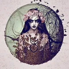 哥特式暗黑插画壁纸 第一辑