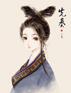 xiaxuedy采集到美女插画