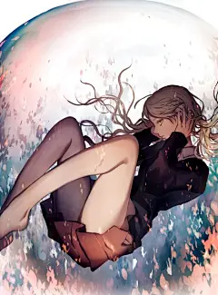 二次元,pixiv,动漫,手绘,色彩,唯美,插画,同人