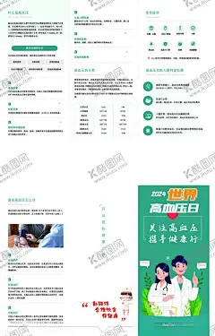 高血压三折页海报 【酷图网】高血压,三折页海报,高血压三折页,海报,中医调理