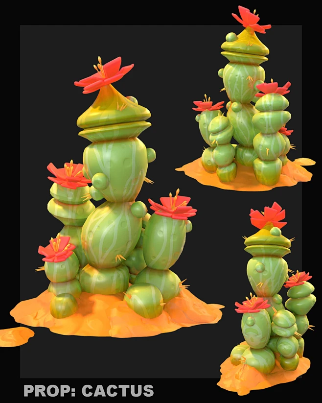 Cactus toon prop 
