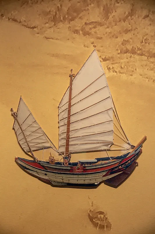 泉州海丝文化古代帆船壁画图片下载-花瓣网