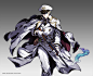 Character design - 亞里斯 教授, Vixi C : Character design/ Illustration for Web game《聖痕幻想》（《聖痕のエルドラド》）。<br/>為Web game《聖痕幻想》（《聖痕のエルドラド》）繪製的角色設計/插畫。