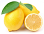 新鲜的柠檬水果
