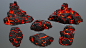 lava rocks