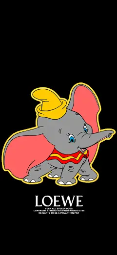 最近超火的小飞象 鱼儿做了一组壁纸 拿走不谢 ​​​​