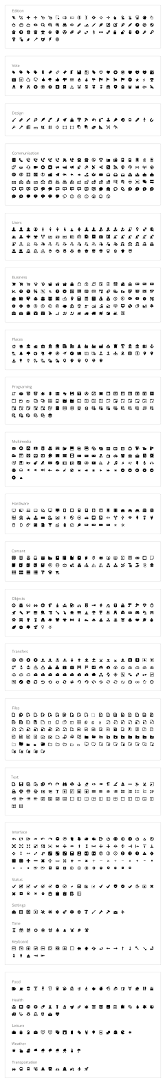 青谷采集到★Icon 图标 Mono Little