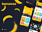 在线美食商店线上订餐APP UI KIT 套装下载[Sketch]Bananza UI Kit