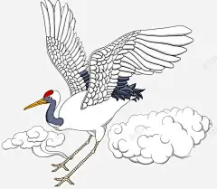 重阳装饰仙鹤 免费下载 页面网页 平面电商 创意素材