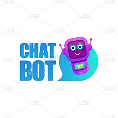 可爱的,性格,智慧,助手,聊天机器人,信使,技术,商务,图像,设计