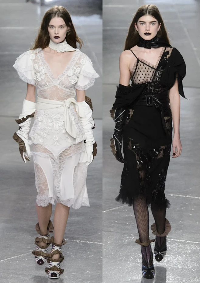 秀场回顾rodarte哥特朋克小红书