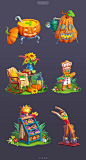 Game icons for Klondike Adventures