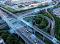 智能交通与高速公路交叉口图片下载