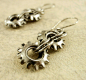 On The Edge Steampunk Chainmaille Earrings in Stainless Steel by unkamengifts, $ 20.00