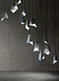 吊灯GAMI |  折纸设计，一定会激励你|  www.pinterest.com/ #inspirationideas #interiordesign #furniture #interiordesigninspiration #origami