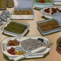 抽象派带篮子采集到漫画界的美食