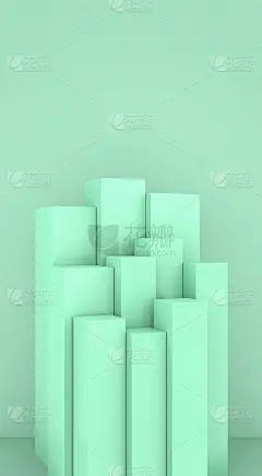 3D场景背景素材创意产品展示