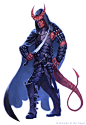 Tiefling Rogue by alexstoneart on DeviantArt