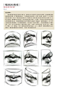 嘴巴素描图 (6)