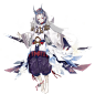@图维画社  |  《阴阳师》游戏三视图设定/角色/式神立绘原画